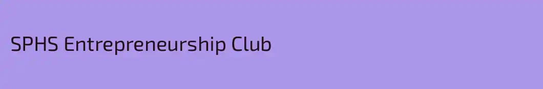 SPHS Entrepreneurship Club